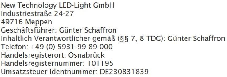 Impressum led-beleuchtung-huehner.de.ntligm.de