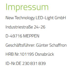 Impressum led-beleuchtung-huehner.de.ntligm.de